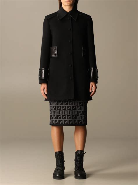 fendi womens coat|fendi women's trenchless.